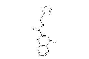 Image of 4-keto-N-(thiazol-4-ylmethyl)chromene-2-carboxamide