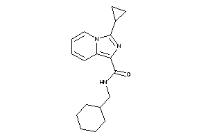 N-(cyclohexylmethyl)-3-cyclopropyl-imidazo[1,5-a]pyridine-1-carboxamide