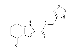 4-keto-N-(thiazol-4-ylmethyl)-1,5,6,7-tetrahydroindole-2-carboxamide