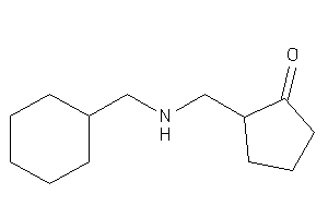 2-[(cyclohexylmethylamino)methyl]cyclopentanone
