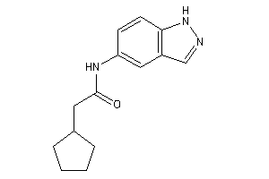 2-cyclopentyl-N-(1H-indazol-5-yl)acetamide