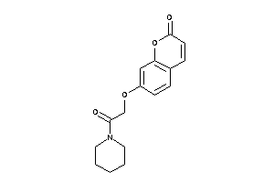 Image of 7-(2-keto-2-piperidino-ethoxy)coumarin
