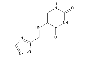 Image of 5-(1,2,4-oxadiazol-5-ylmethylamino)uracil