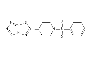 6-(1-besyl-4-piperidyl)-[1,2,4]triazolo[3,4-b][1,3,4]thiadiazole