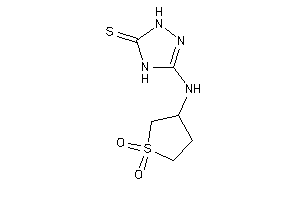 3-[(1,1-diketothiolan-3-yl)amino]-1,4-dihydro-1,2,4-triazole-5-thione