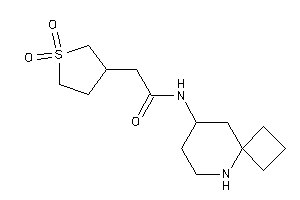 Image of N-(5-azaspiro[3.5]nonan-8-yl)-2-(1,1-diketothiolan-3-yl)acetamide