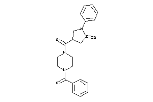 4-(4-benzoylpiperazine-1-carbonyl)-1-phenyl-2-pyrrolidone