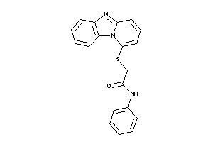 N-phenyl-2-(pyrido[1,2-a]benzimidazol-1-ylthio)acetamide