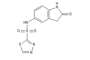 N-(2-ketoindolin-5-yl)-1,3,4-thiadiazole-2-sulfonamide