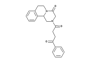Image of 1-(4-keto-3,6,7,11b-tetrahydro-1H-pyrazino[2,1-a]isoquinolin-2-yl)-4-phenyl-butane-1,4-dione