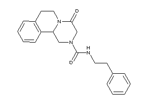 4-keto-N-phenethyl-3,6,7,11b-tetrahydro-1H-pyrazino[2,1-a]isoquinoline-2-carboxamide