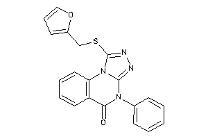 1-(2-furfurylthio)-4-phenyl-[1,2,4]triazolo[4,3-a]quinazolin-5-one