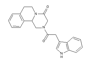 2-[2-(1H-indol-3-yl)acetyl]-3,6,7,11b-tetrahydro-1H-pyrazino[2,1-a]isoquinolin-4-one