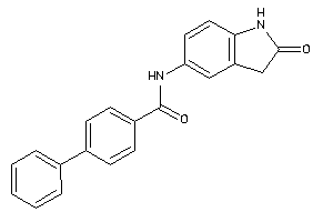 N-(2-ketoindolin-5-yl)-4-phenyl-benzamide