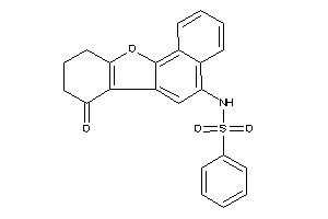 Image of N-(7-keto-9,10-dihydro-8H-naphtho[1,2-b]benzofuran-5-yl)benzenesulfonamide