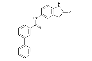 N-(2-ketoindolin-5-yl)-3-phenyl-benzamide