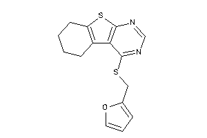 4-(2-furfurylthio)-5,6,7,8-tetrahydrobenzothiopheno[2,3-d]pyrimidine