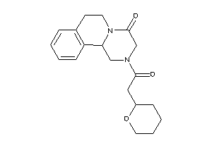 Image of 2-(2-tetrahydropyran-2-ylacetyl)-3,6,7,11b-tetrahydro-1H-pyrazino[2,1-a]isoquinolin-4-one