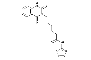 6-(4-keto-2-thioxo-1H-quinazolin-3-yl)-N-thiazol-2-yl-hexanamide