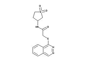 N-(1,1-diketothiolan-3-yl)-2-(phthalazin-1-ylthio)acetamide