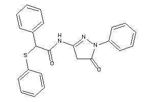 N-(5-keto-1-phenyl-2-pyrazolin-3-yl)-2-phenyl-2-(phenylthio)acetamide