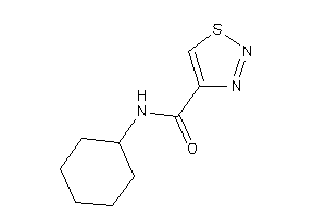 N-cyclohexylthiadiazole-4-carboxamide