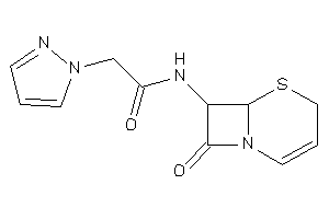 N-(8-keto-5-thia-1-azabicyclo[4.2.0]oct-2-en-7-yl)-2-pyrazol-1-yl-acetamide