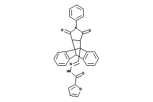 N-[[diketo(phenyl)BLAHyl]methyleneamino]-2-furamide