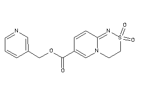 2,2-diketo-3,4-dihydropyrido[2,1-c][1,2,4]thiadiazine-7-carboxylic Acid 3-pyridylmethyl Ester