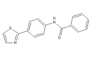 Image of N-(4-thiazol-2-ylphenyl)benzamide