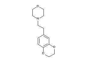 4-[2-(2,3-dihydro-1,4-benzodioxin-6-yl)ethyl]morpholine