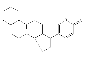 5-(2,3,4,5,6,7,8,9,10,11,12,13,14,15,16,17-hexadecahydro-1H-cyclopenta[a]phenanthren-17-yl)pyran-2-one