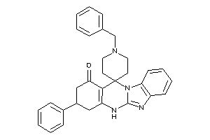 Image of 1'-benzyl-3-phenyl-spiro[2,3,4,5-tetrahydrobenzimidazolo[2,1-b]quinazoline-12,4'-piperidine]-1-one