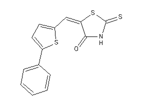5-[(5-phenyl-2-thienyl)methylene]-2-thioxo-thiazolidin-4-one