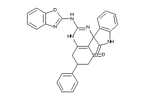 2-(1,3-benzoxazol-2-ylamino)-7-phenyl-spiro[1,6,7,8-tetrahydroquinazoline-4,3'-indoline]-2',5-quinone