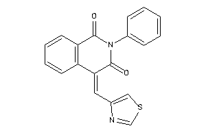 Image of 2-phenyl-4-(thiazol-4-ylmethylene)isoquinoline-1,3-quinone