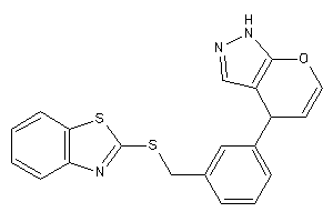 Image of 4-[3-[(1,3-benzothiazol-2-ylthio)methyl]phenyl]-1,4-dihydropyrano[2,3-c]pyrazole