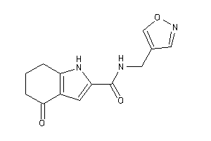 N-(isoxazol-4-ylmethyl)-4-keto-1,5,6,7-tetrahydroindole-2-carboxamide