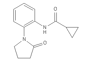 N-[2-(2-ketopyrrolidino)phenyl]cyclopropanecarboxamide