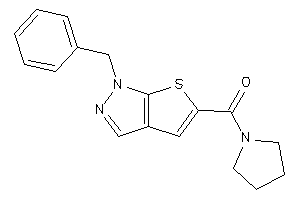 (1-benzylthieno[2,3-c]pyrazol-5-yl)-pyrrolidino-methanone