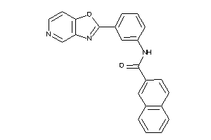 N-(3-oxazolo[4,5-c]pyridin-2-ylphenyl)-2-naphthamide