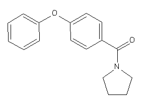 (4-phenoxyphenyl)-pyrrolidino-methanone