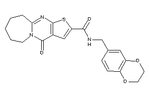 N-(2,3-dihydro-1,4-benzodioxin-6-ylmethyl)-keto-BLAHcarboxamide