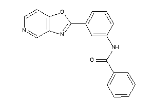 N-(3-oxazolo[4,5-c]pyridin-2-ylphenyl)benzamide