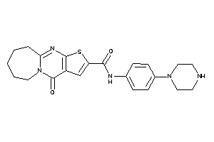 Image of Keto-N-(4-piperazinophenyl)BLAHcarboxamide