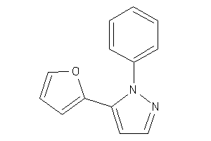 Image of 5-(2-furyl)-1-phenyl-pyrazole