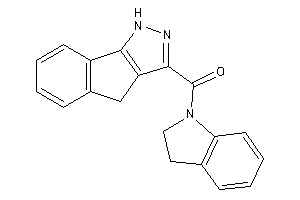 1,4-dihydroindeno[1,2-c]pyrazol-3-yl(indolin-1-yl)methanone