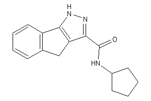 Image of N-cyclopentyl-1,4-dihydroindeno[1,2-c]pyrazole-3-carboxamide