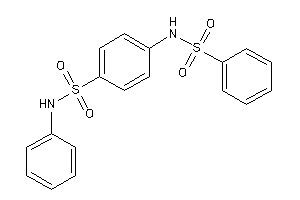 4-(benzenesulfonamido)-N-phenyl-benzenesulfonamide