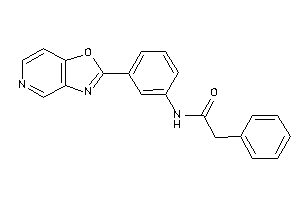 N-(3-oxazolo[4,5-c]pyridin-2-ylphenyl)-2-phenyl-acetamide